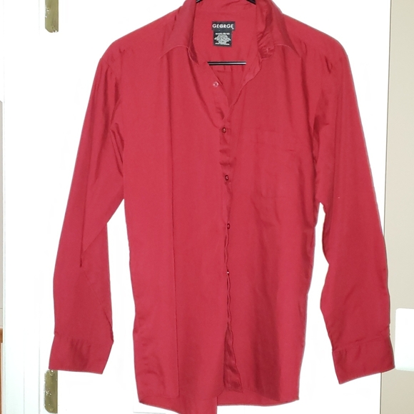 Red Boys Dress Shirt - Picture 1 of 3